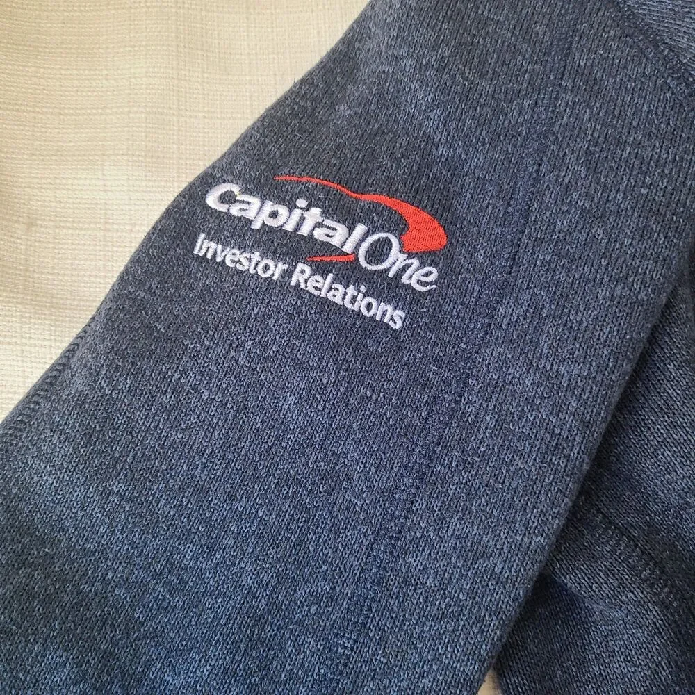 Patagonia Better Sweater Fleece Jacket XL Blue Full Zip Capital One Men’s